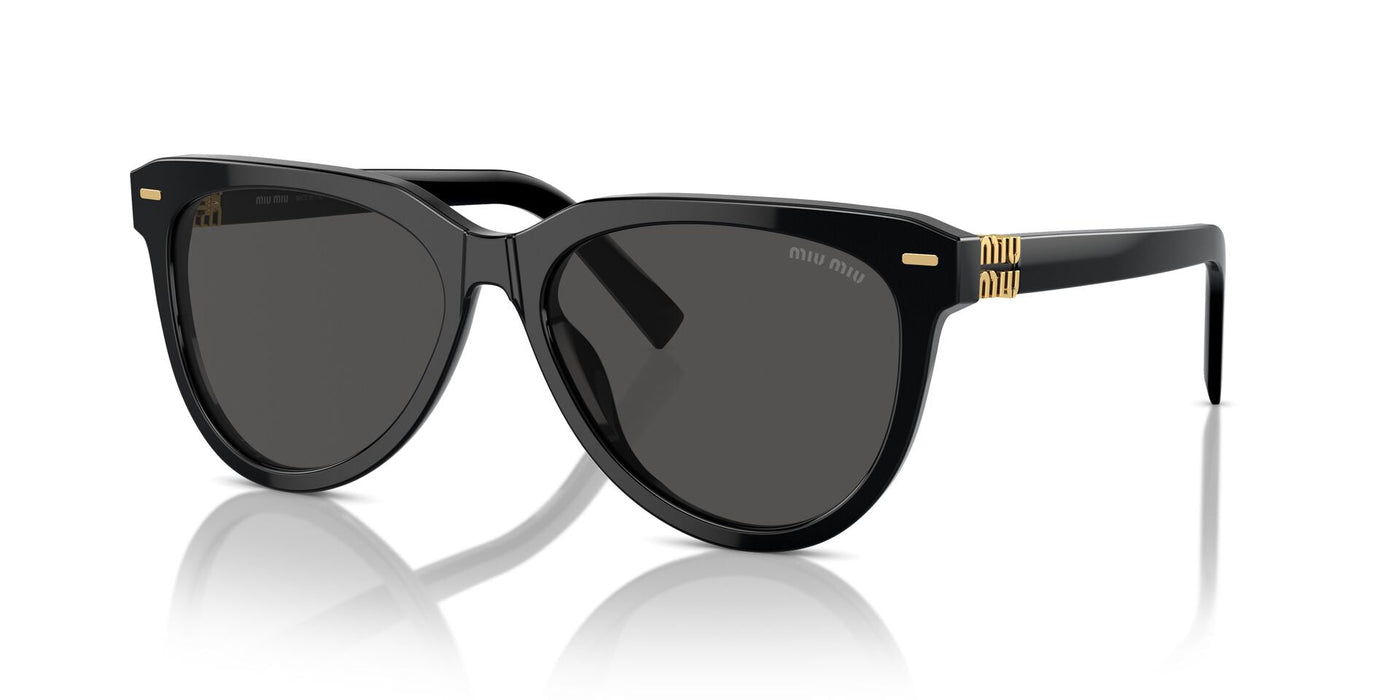 Miu Miu SMU12Z Black/Dark Grey #colour_black-dark-grey