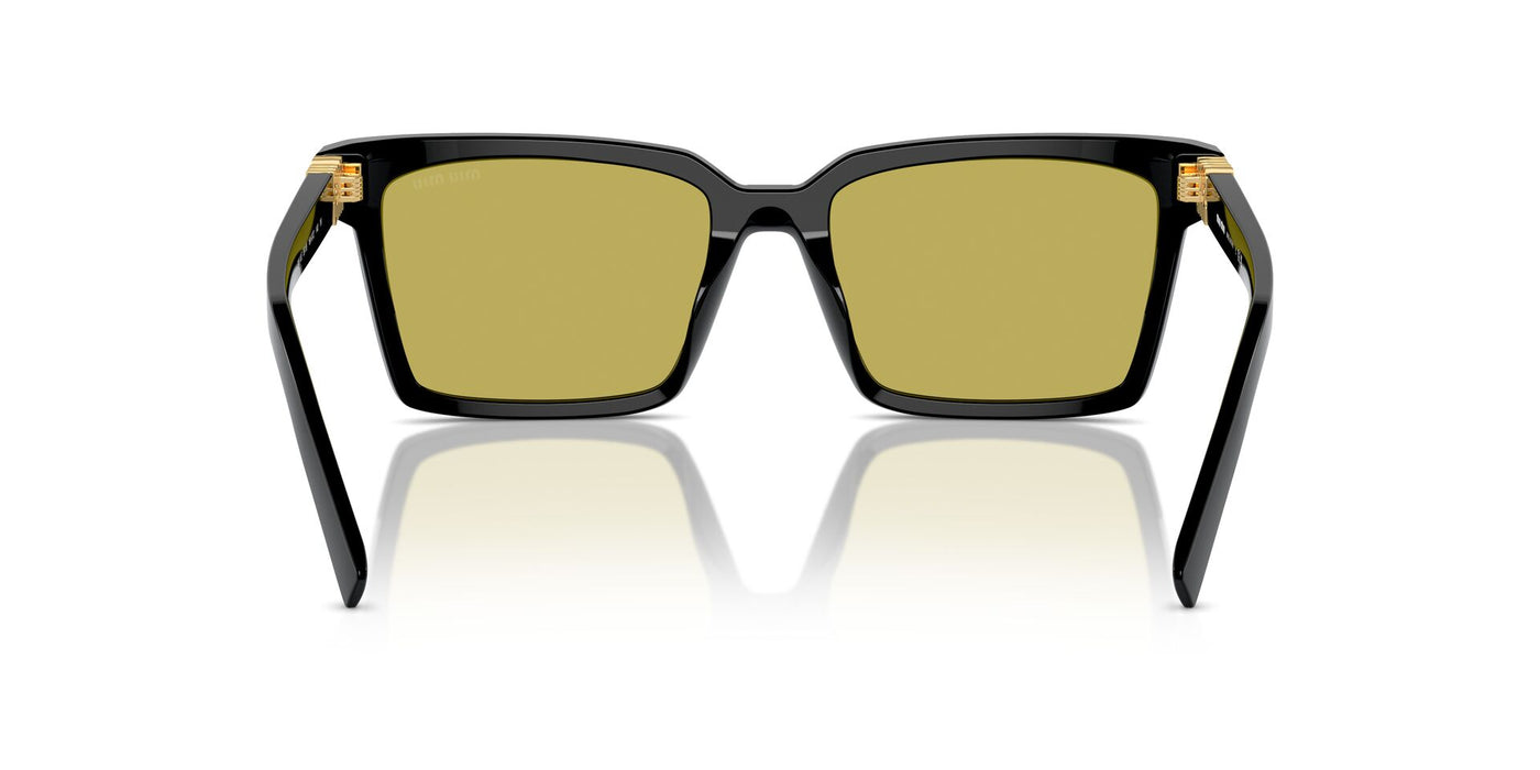 Miu Miu SMU13Z Black/Olive Green #colour_black-olive-green