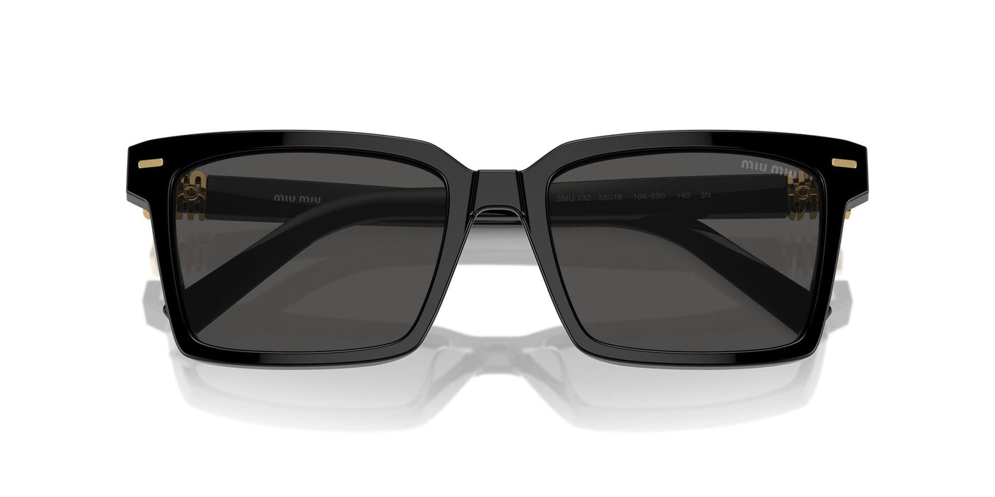 Miu Miu SMU13Z Black/Dark Grey #colour_black-dark-grey