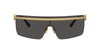 Miu Miu SMU50Z Gold/Dark Grey #colour_gold-dark-grey