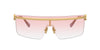 Miu Miu SMU50Z Gold/Clear Pink Gradient #colour_gold-clear-pink-gradient