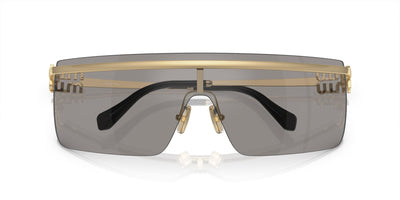 Miu Miu SMU50Z Pale Gold/Light Grey Silver Mirror #colour_pale-gold-light-grey-silver-mirror