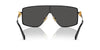 Miu Miu SMU51Z Black/Dark Grey #colour_black-dark-grey