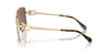 Miu Miu SMU51Z Pale Gold/Brown Silver Internal Violet Mirror #colour_pale-gold-brown-silver-internal-violet-mirror