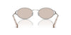 Miu Miu SMU52Y Silver/Pale Gold #colour_silver-pale-gold