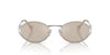 Miu Miu SMU52Y Silver/Pale Gold #colour_silver-pale-gold