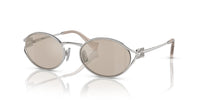 Miu Miu SMU52Y Silver/Pale Gold #colour_silver-pale-gold