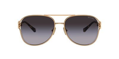 Miu Miu SMU52Z Antique Gold/Grey Gradient #colour_antique-gold-grey-gradient