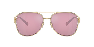 Miu Miu SMU52Z Pale Gold/Dark Pink Internal Silver Mirror #colour_pale-gold-dark-pink-internal-silver-mirror