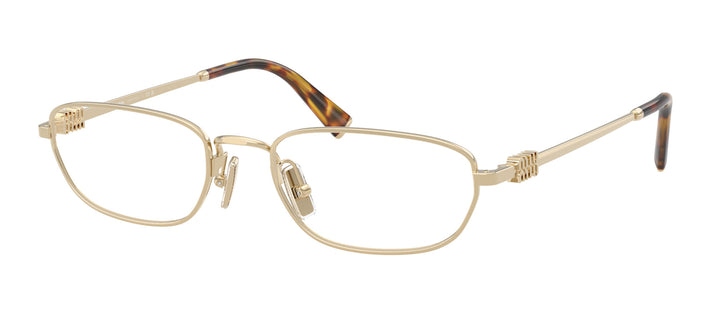 Miu Miu VMU52Z Oval Glasses | Fashion Eyewear US