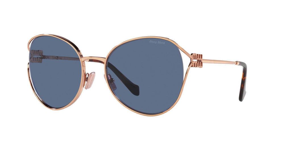 Miu Miu SMU53Y Pink Gold/Dark Blue #colour_pink-gold-dark-blue