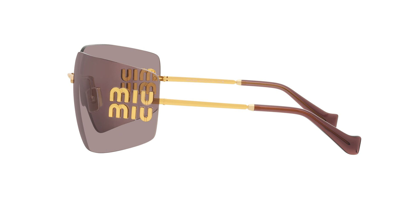 Miu Miu SMU54Y Gold/Light Purple Brown #colour_gold-light-purple-brown