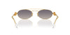 Miu Miu SMU54Z Gold/Grey Gradient Mirror #colour_gold-grey-gradient-mirror