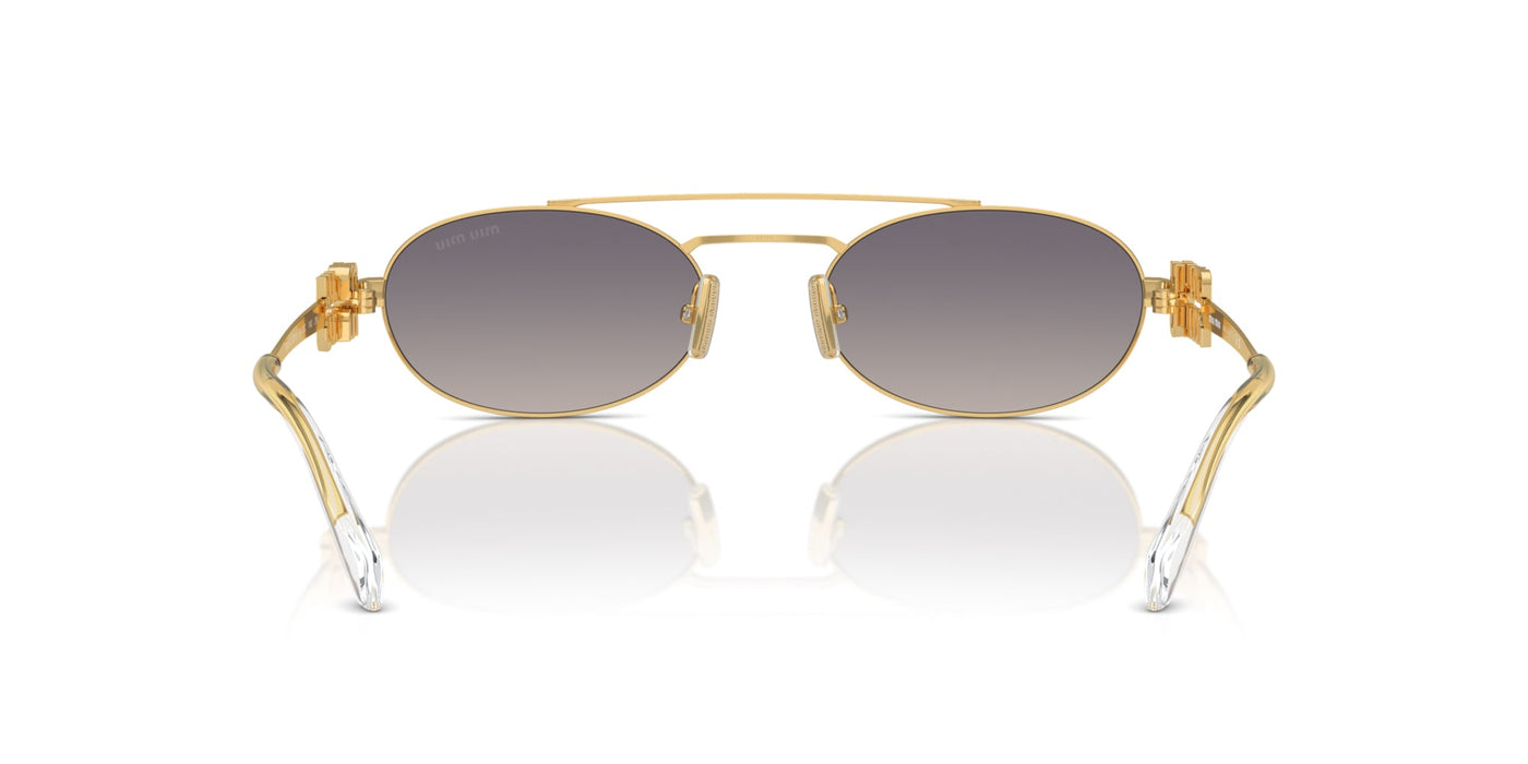 Miu Miu SMU54Z Gold/Grey Gradient Mirror #colour_gold-grey-gradient-mirror