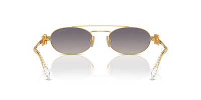 Miu Miu SMU54Z Gold/Grey Gradient Mirror #colour_gold-grey-gradient-mirror