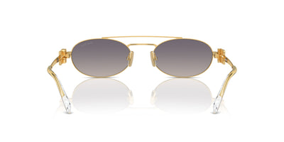 Miu Miu SMU54Z Gold/Grey Gradient Mirror #colour_gold-grey-gradient-mirror