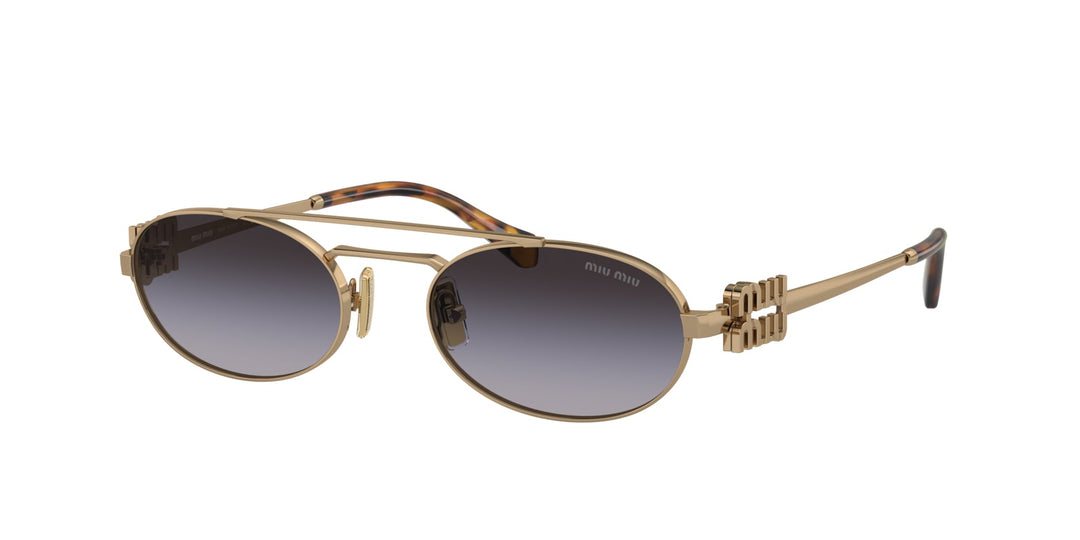 Miu Miu SMU54Z Oval Sunglasses | Fashion Eyewear