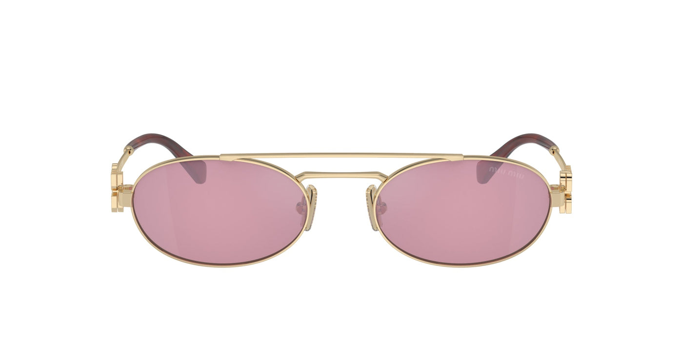 Miu Miu SMU54Z Pale Gold/Dark Pink Silver #colour_pale-gold-dark-pink-silver