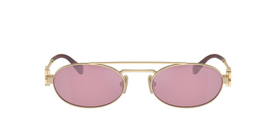 Miu Miu SMU54Z Pale Gold/Dark Pink Silver #colour_pale-gold-dark-pink-silver