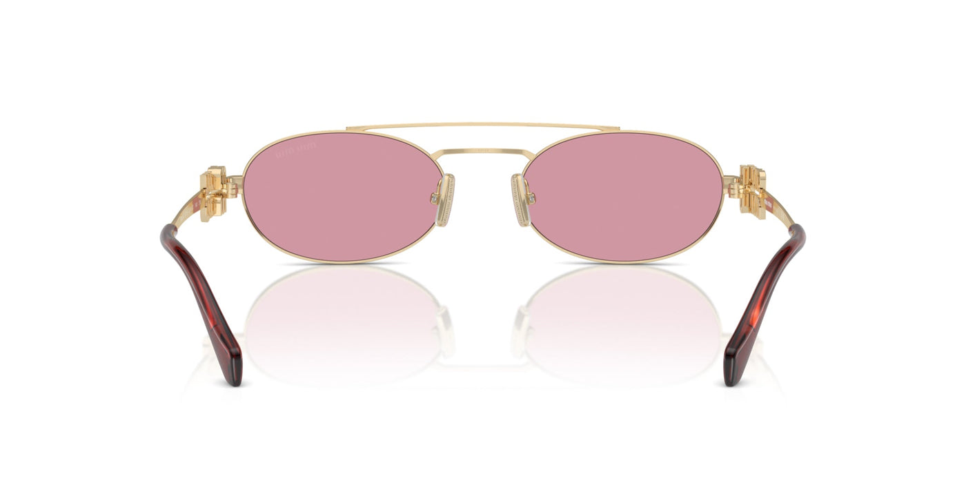 Miu Miu SMU54Z Pale Gold/Dark Pink Silver #colour_pale-gold-dark-pink-silver