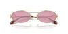 Miu Miu SMU54Z Pale Gold/Dark Pink Silver #colour_pale-gold-dark-pink-silver