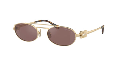 Miu Miu SMU54Z Pale Gold/Brown Silver #colour_pale-gold-brown-silver