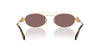 Miu Miu SMU54Z Pale Gold/Brown Silver #colour_pale-gold-brown-silver