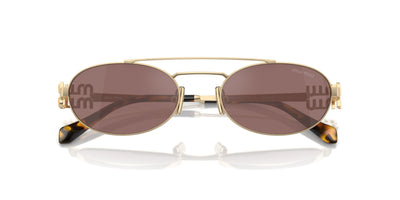 Miu Miu SMU54Z Pale Gold/Brown Silver #colour_pale-gold-brown-silver