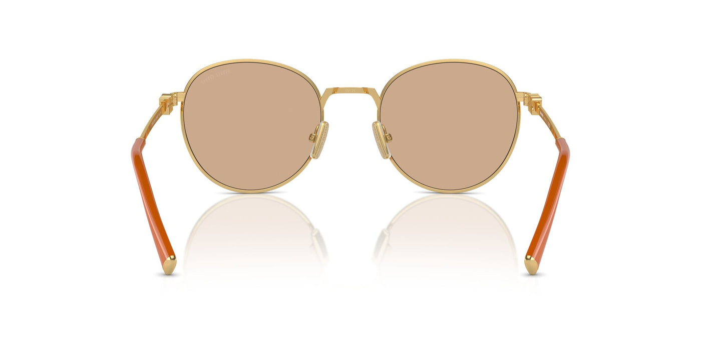 Miu Miu SMU55Z Gold/Brown #colour_gold-brown