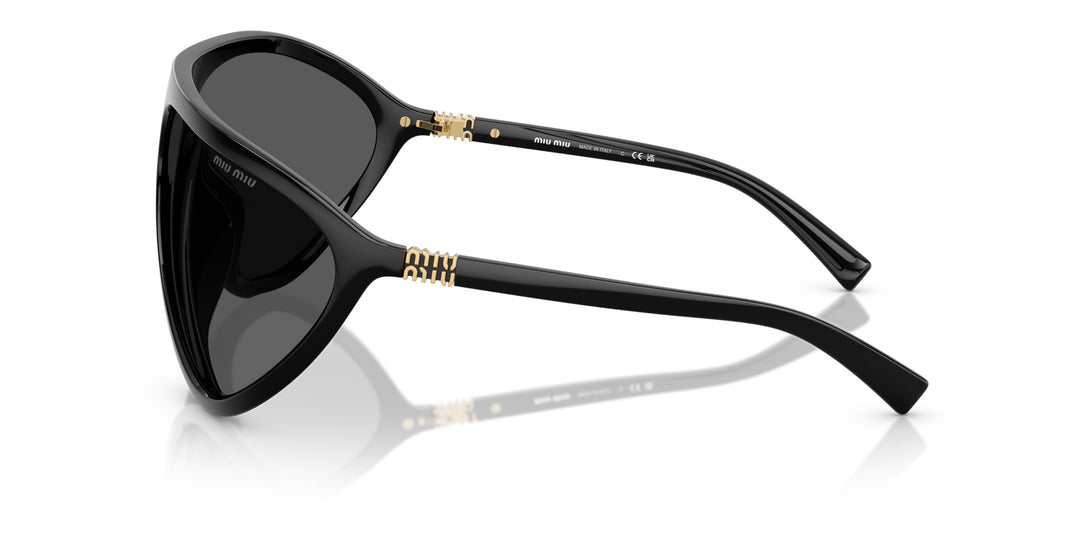 Miu Miu SMU A01 Wraparound Sunglasses | Fashion Eyewear US