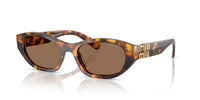Miu Miu SMU A03 Honey Havana/Dark Brown #colour_honey-havana-dark-brown