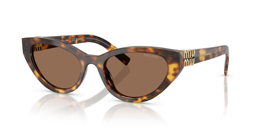 Miu Miu SMU A04 Havana Honey/Dark Brown #colour_havana-honey-dark-brown