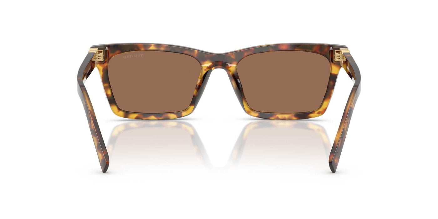Miu Miu SMU A05 Honey Havana/Dark Brown #colour_honey-havana-dark-brown