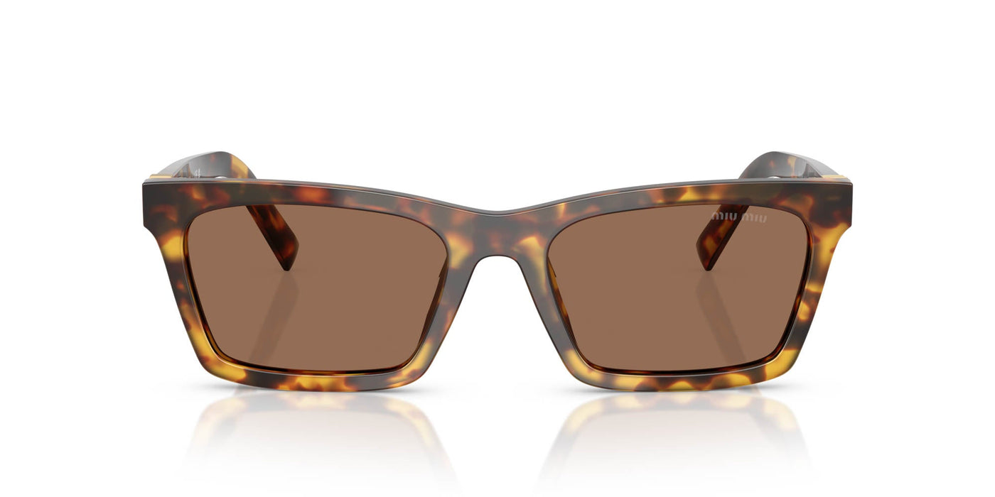 Miu Miu SMU A05 Honey Havana/Dark Brown #colour_honey-havana-dark-brown
