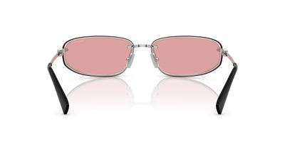 Miu Miu SMU A50 Silver/Pink Mirror #colour_silver-pink-mirror