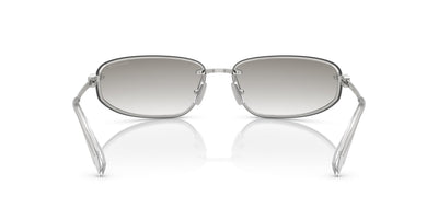 Miu Miu SMU A50 Silver/Clear Silver Gradient #colour_silver-clear-silver-gradient