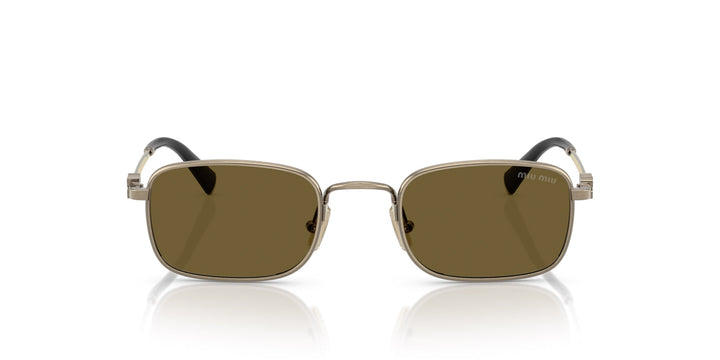 Miu Miu SMU A53 Rectangle Sunglasses | Fashion Eyewear UK