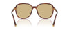 Miu Miu SMU B01 Striped Tobacco/Yellow #colour_striped-tobacco-yellow