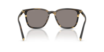 Miu Miu SMU B03 Striped Loden/Dark Grey #colour_striped-loden-dark-grey