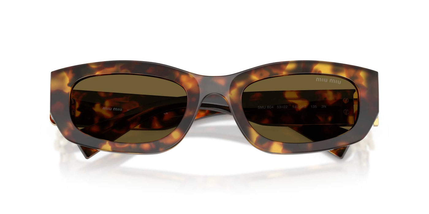 Miu Miu SMU B04 Havana Honey/Dark Brown #colour_havana-honey-dark-brown