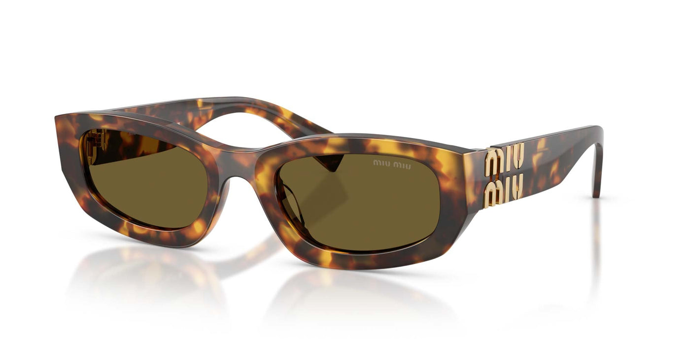 Miu Miu SMU B04 Havana Honey/Dark Brown #colour_havana-honey-dark-brown