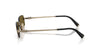 Miu Miu SMU B50 Old Gold/Dark Brown #colour_old-gold-dark-brown