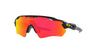 Oakley Junior Radar EV XS Path OJ9001 Matte Black/Prizm Ruby Mirror #colour_matte-black-prizm-ruby-mirror