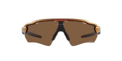 Oakley Junior Radar EV XS Path OJ9001 Matte Red/Gold Colorshift/Prizm Bronze #colour_matte-red-gold-colorshift-prizm-bronze