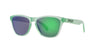 Oakley Junior Frogskins XS OJ9006 Matte Transparent Jade/Prizm Jade Polarised #colour_matte-transparent-jade-prizm-jade-polarised