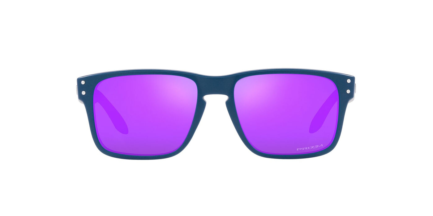 Oakley Junior Holbrook XS OJ9007 Matte Poseidon/Prizm Violet Mirror #colour_matte-poseidon-prizm-violet-mirror