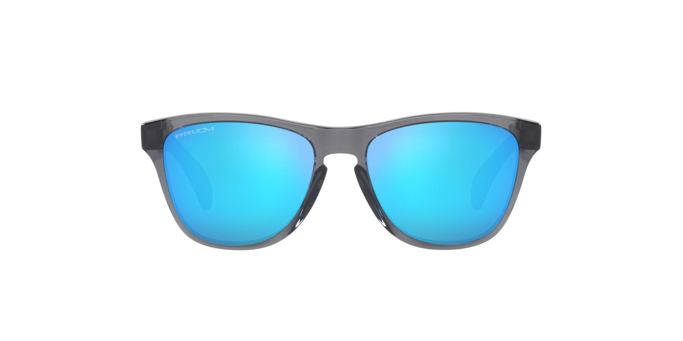 Oakley Junior Frogskins XXS OJ9009 Grey Smoke/Prizm Sapphire Mirror #colour_grey-smoke-prizm-sapphire-mirror