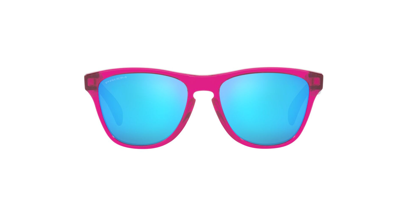 Oakley Junior Frogskins XXS OJ9009 Acid Pink/Prizm Sapphire Mirror #colour_acid-pink-prizm-sapphire-mirror