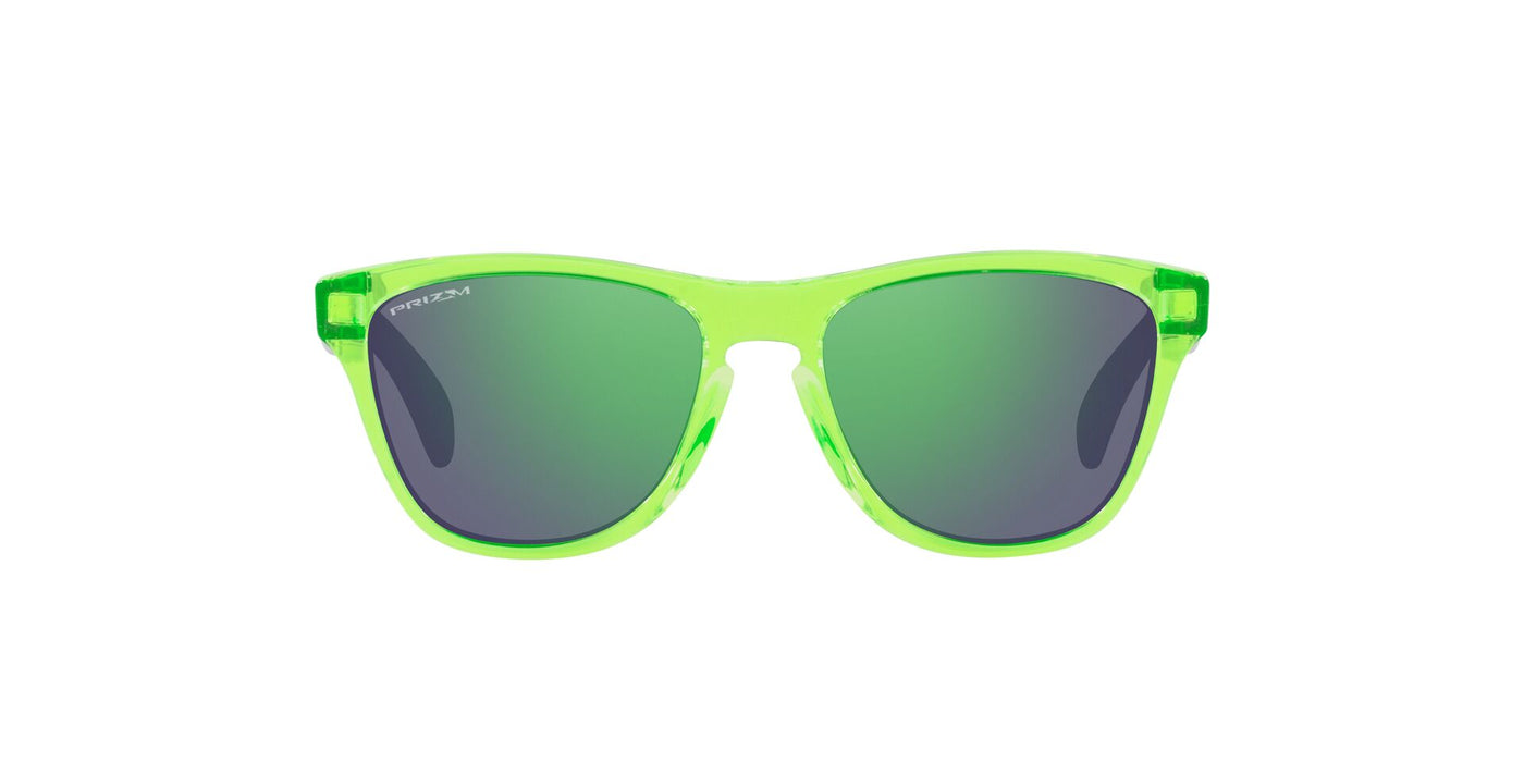 Oakley Junior Frogskins XXS OJ9009 Acid Green/Prizm Jade Mirror #colour_acid-green-prizm-jade-mirror