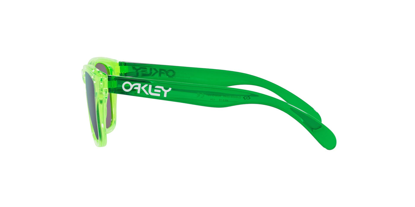 Oakley Junior Frogskins XXS OJ9009 Acid Green/Prizm Jade Mirror #colour_acid-green-prizm-jade-mirror